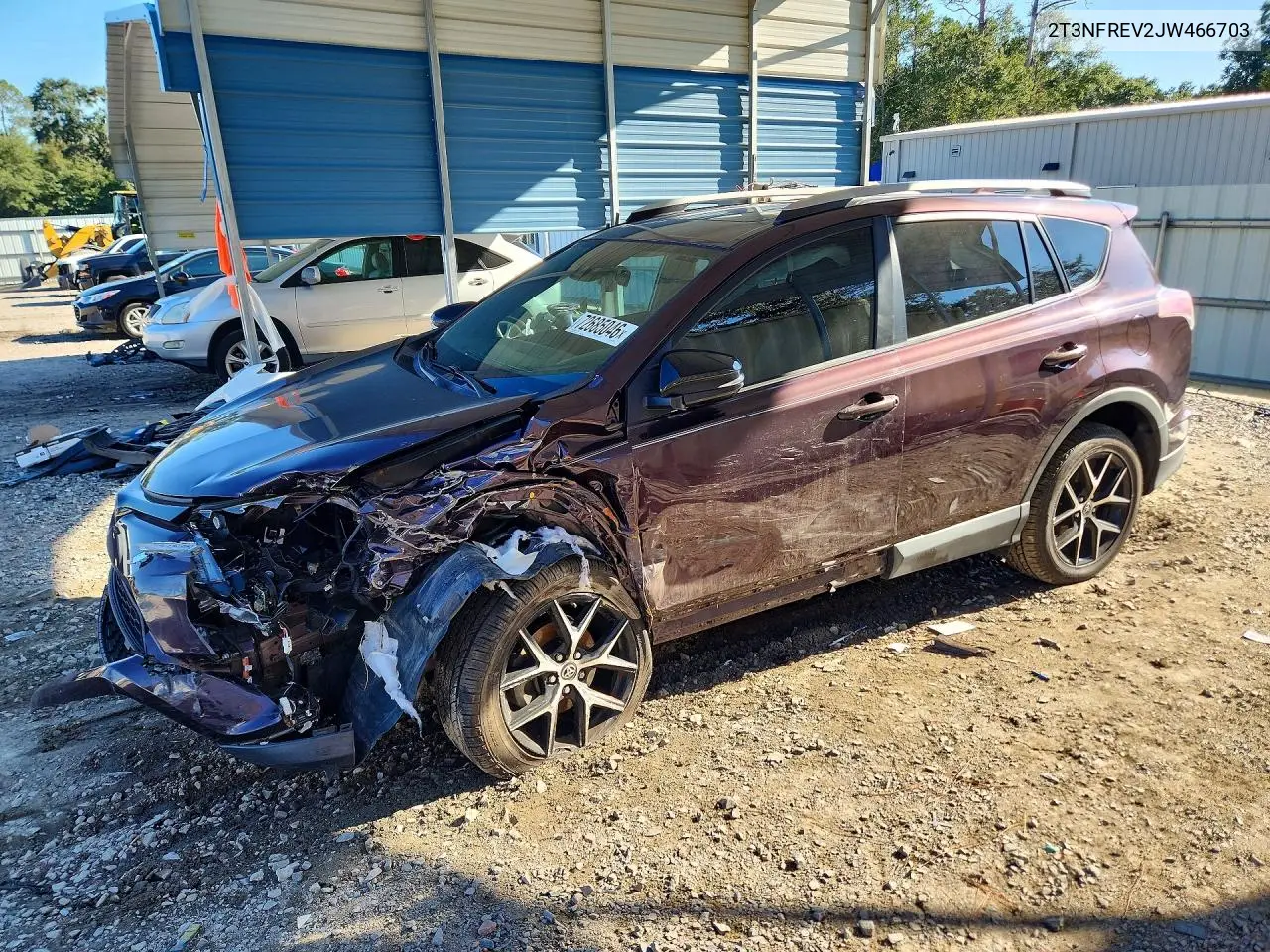 TOYOTA RAV 4 2018, VIN 2T3NFREV2JW466703