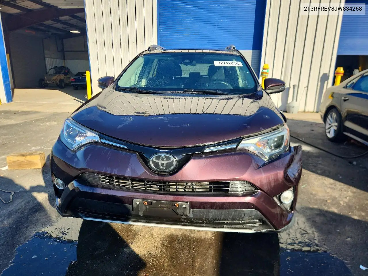 2018 TOYOTA RAV 4 VIN 2T3RFREV8JW834268 — фото 5