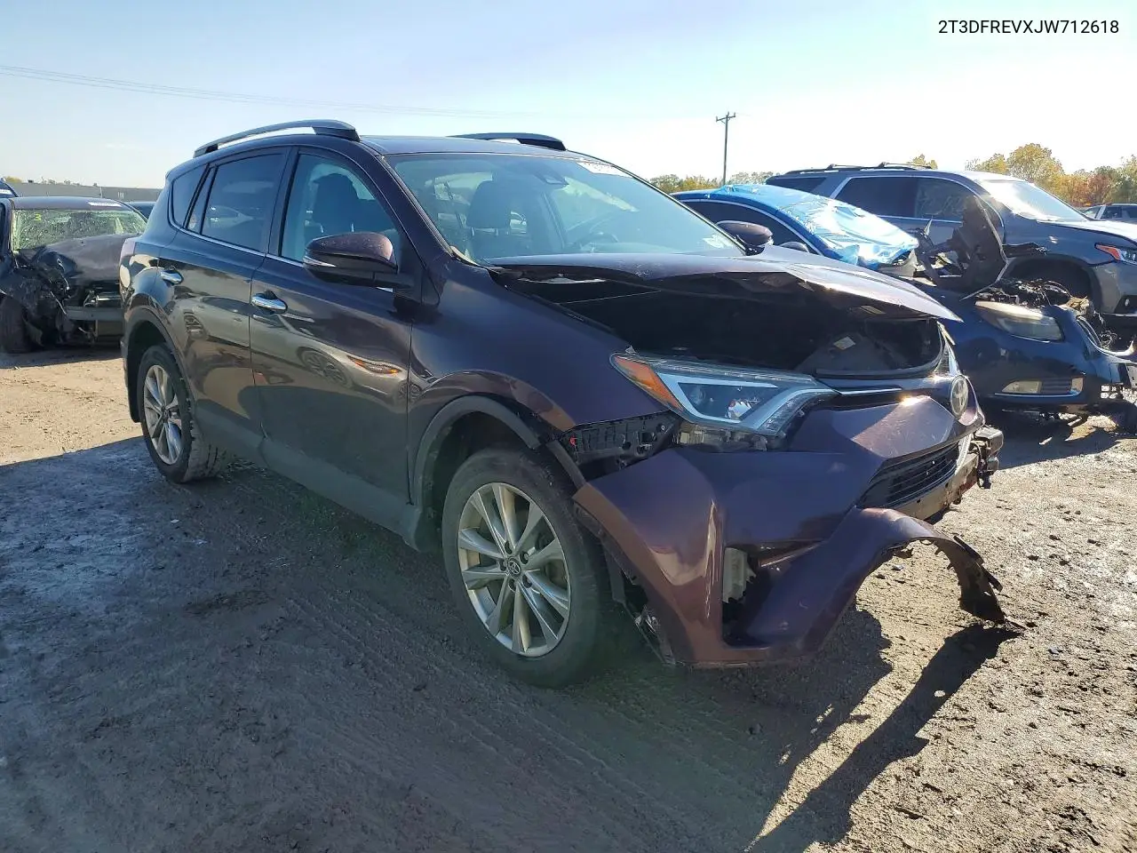 2018 TOYOTA RAV 4 VIN 2T3DFREVXJW712618 — фото 4