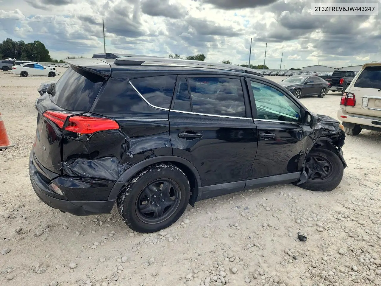 2018 TOYOTA RAV 4 VIN 2T3ZFREV6JW443247 — фото 3