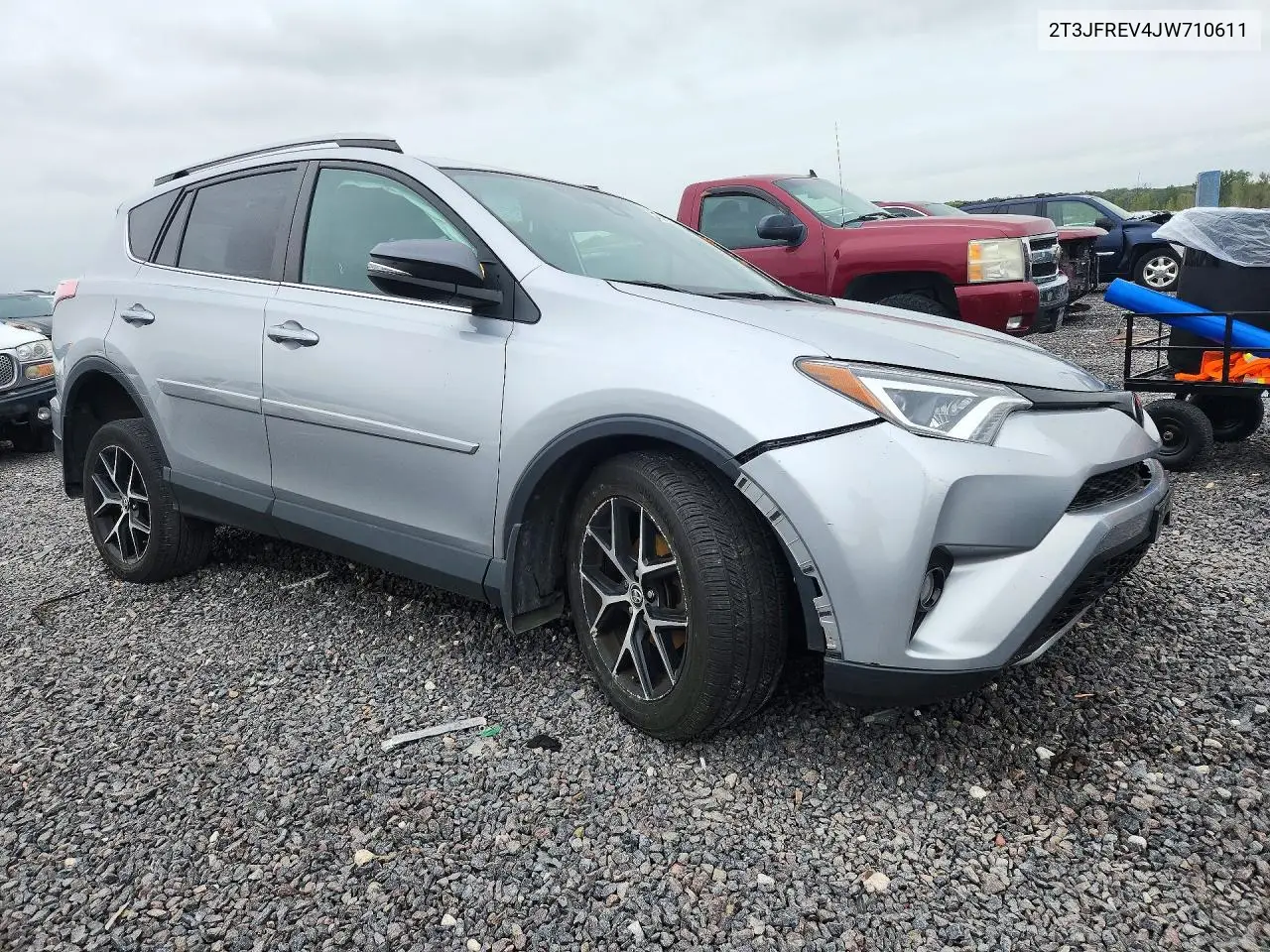2018 TOYOTA RAV 4 VIN 2T3JFREV4JW710611 — фото 4