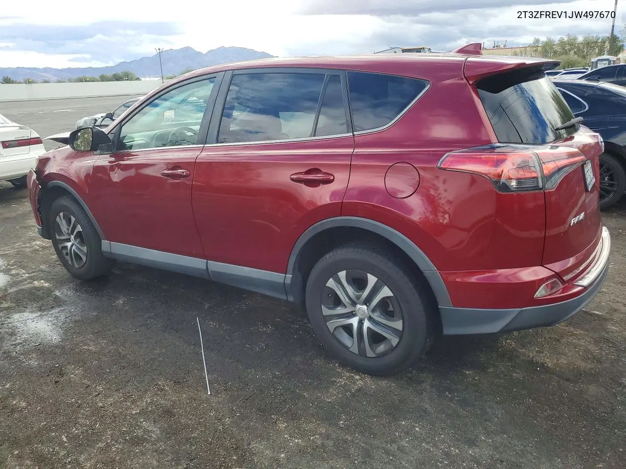 2018 TOYOTA RAV 4 VIN 2T3ZFREV1JW497670 — фото 2