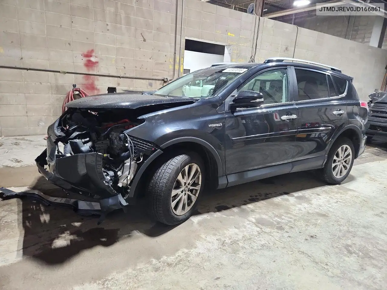 TOYOTA RAV 4 2018, VIN JTMDJREV0JD166861
