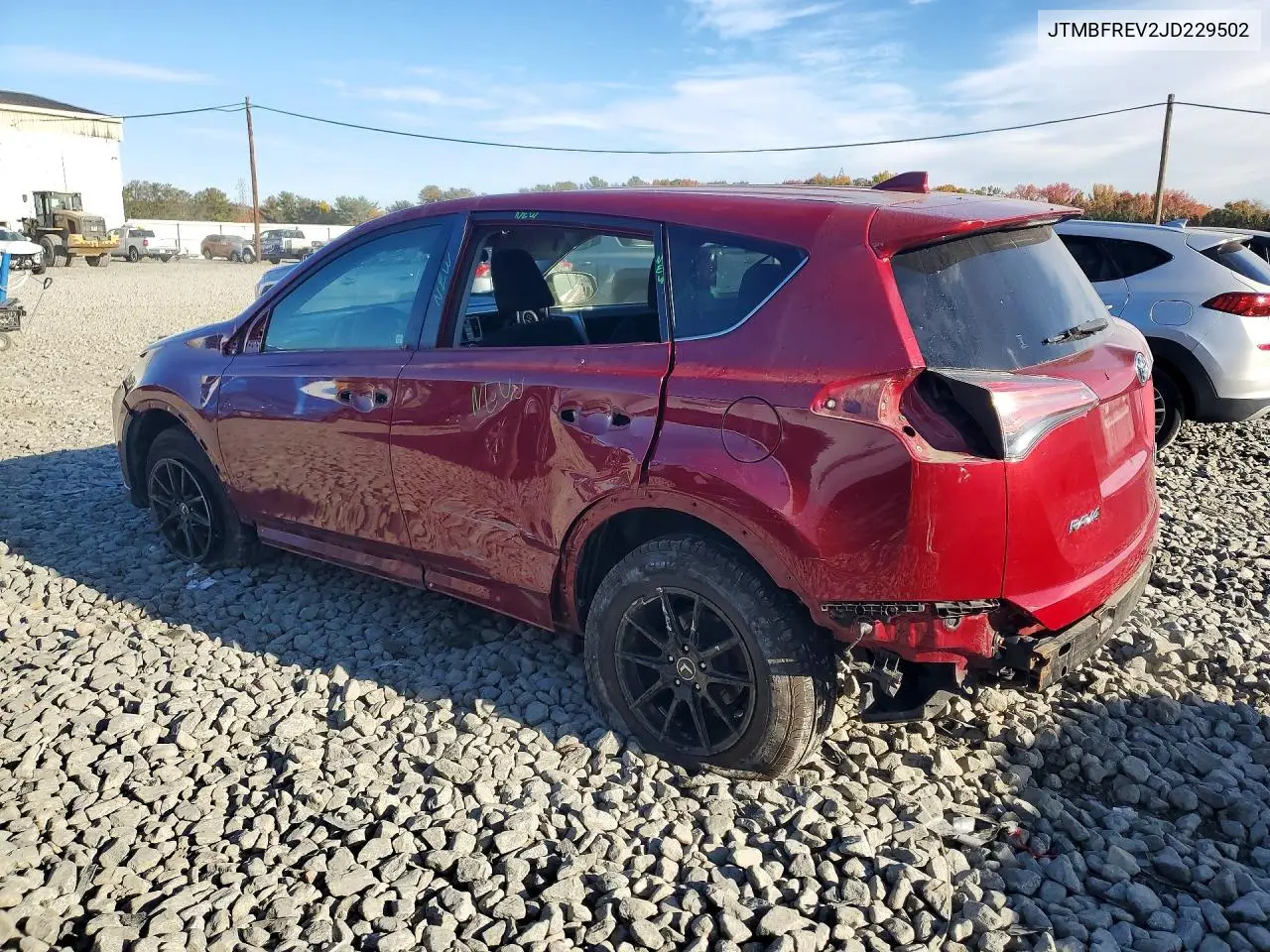 2018 TOYOTA RAV 4 VIN JTMBFREV2JD229502 — фото 2