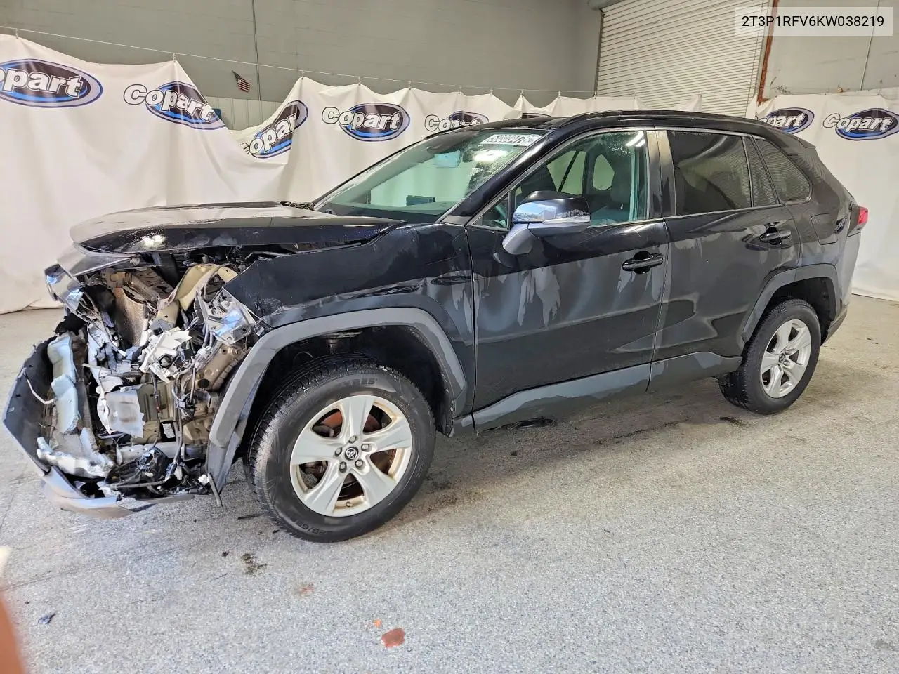 TOYOTA RAV 4 2019, VIN 2T3P1RFV6KW038219