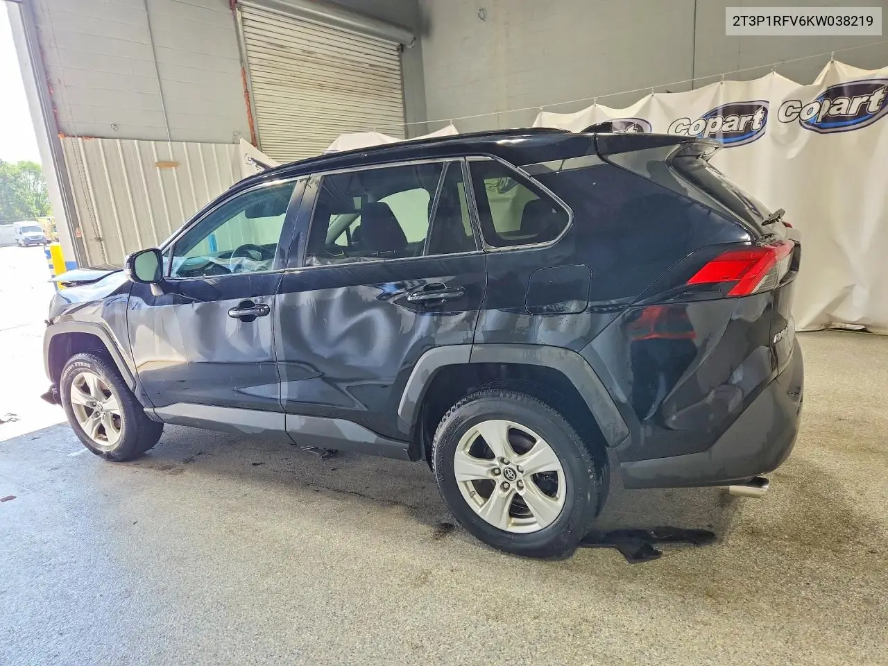 2019 TOYOTA RAV 4 VIN 2T3P1RFV6KW038219 — фото 2