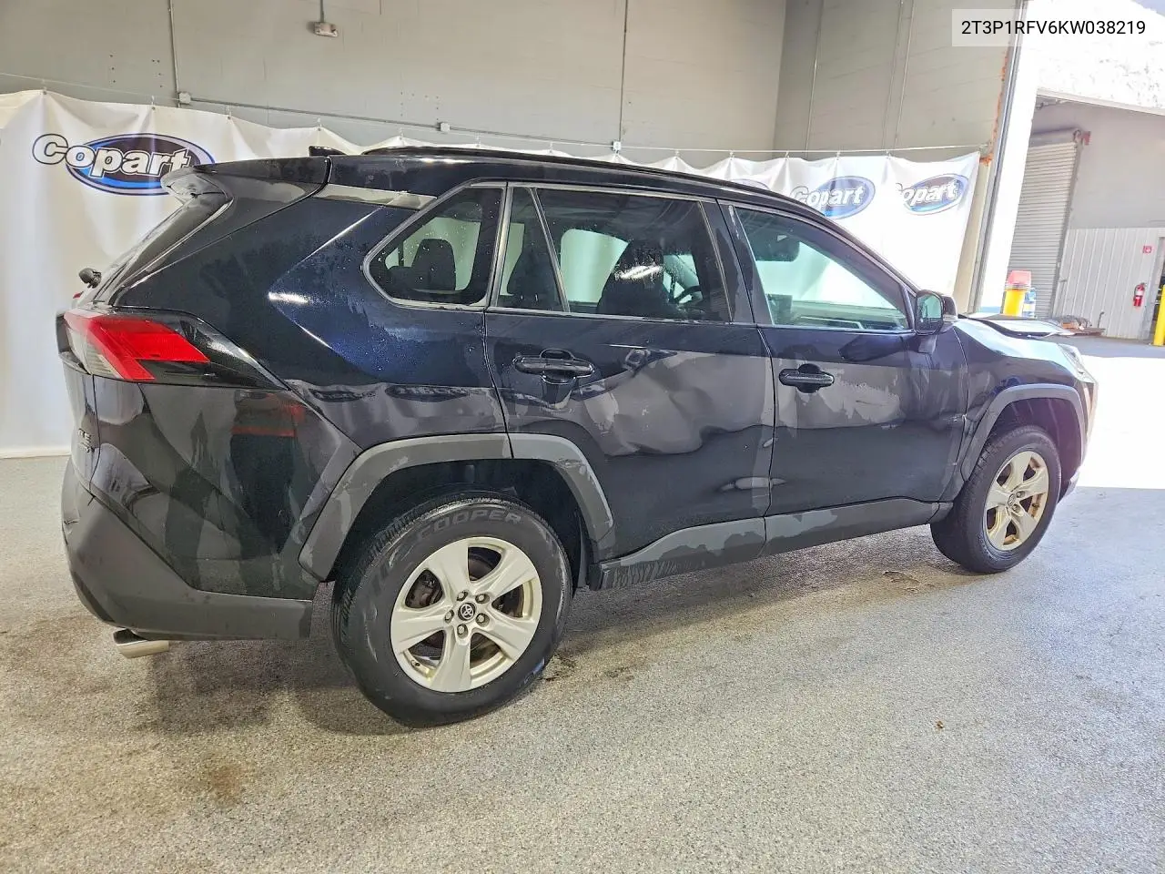 2019 TOYOTA RAV 4 VIN 2T3P1RFV6KW038219 — фото 3