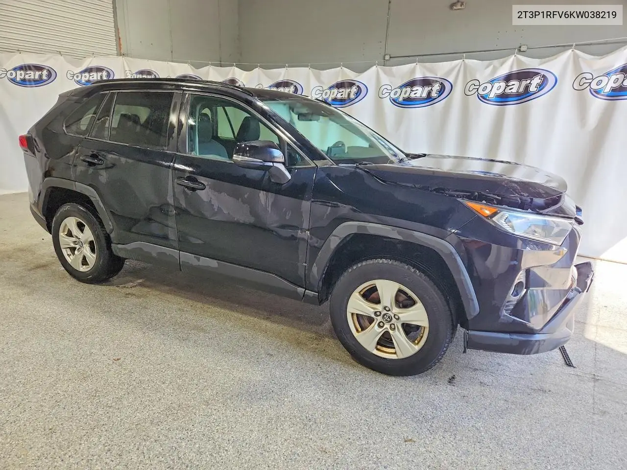 2019 TOYOTA RAV 4 VIN 2T3P1RFV6KW038219 — фото 4