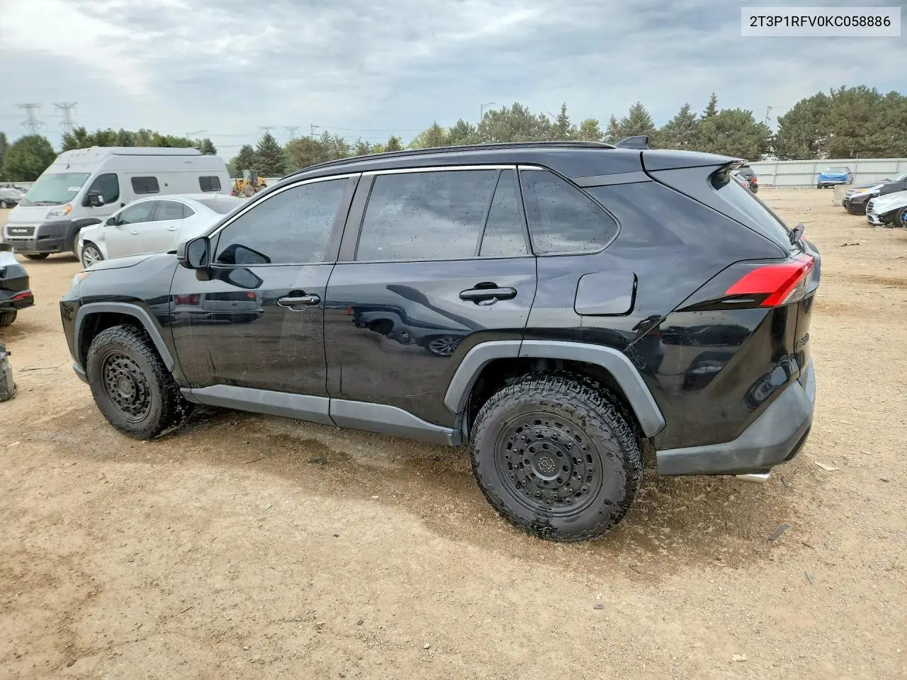 2019 TOYOTA RAV 4 VIN 2T3P1RFV0KC058886 — фото 4
