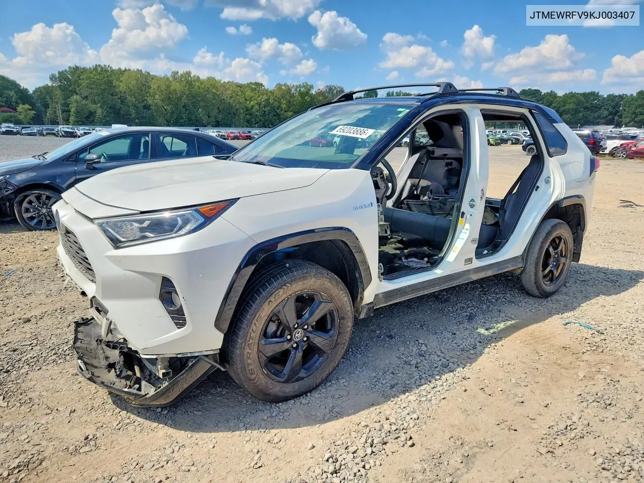 TOYOTA RAV 4 2019, VIN JTMEWRFV9KJ003407