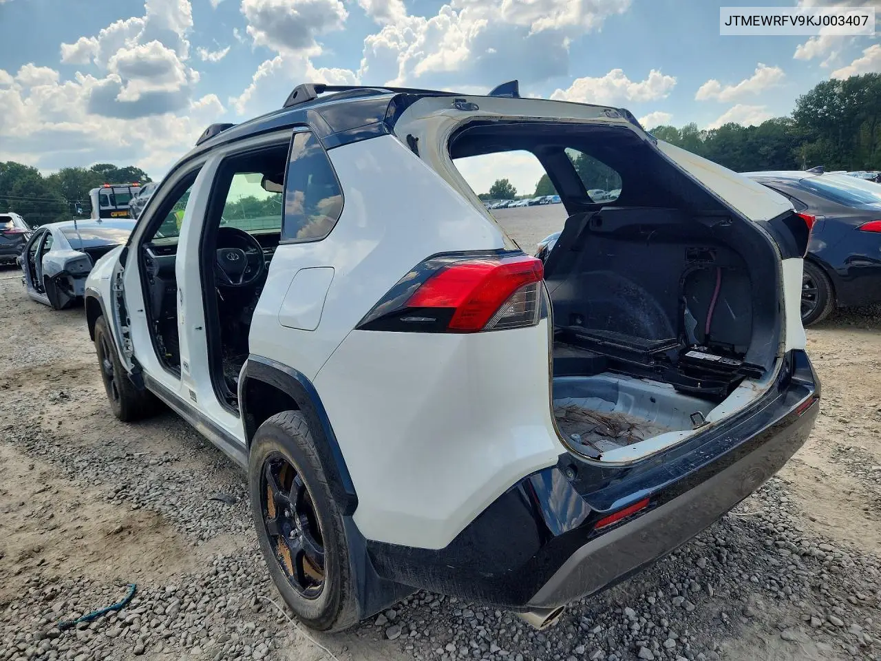 2019 TOYOTA RAV 4 VIN JTMEWRFV9KJ003407 — фото 2