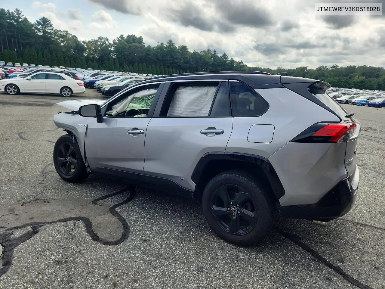 2019 TOYOTA RAV 4 VIN JTMEWRFV3KD518028 — фото 2