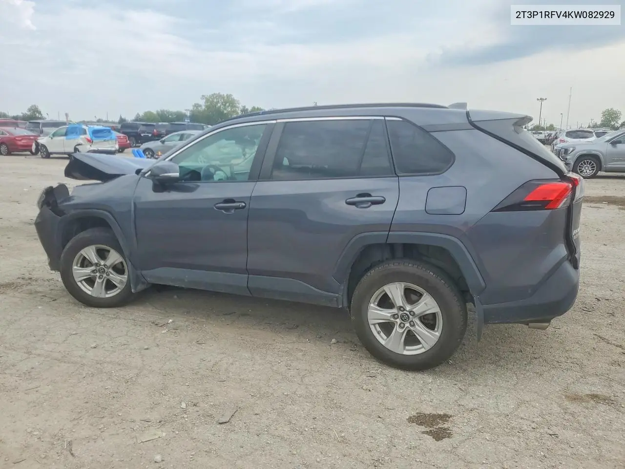 2019 TOYOTA RAV 4 VIN 2T3P1RFV4KW082929 — фото 2