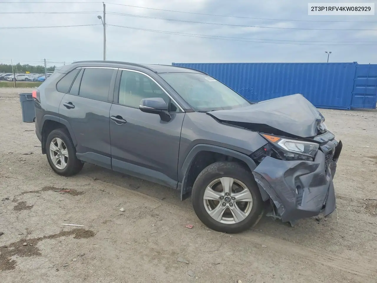 2019 TOYOTA RAV 4 VIN 2T3P1RFV4KW082929 — фото 4