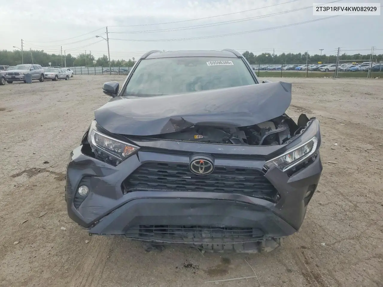2019 TOYOTA RAV 4 VIN 2T3P1RFV4KW082929 — фото 5