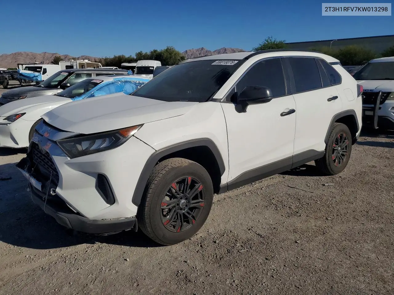 TOYOTA RAV 4 2019, VIN 2T3H1RFV7KW013298