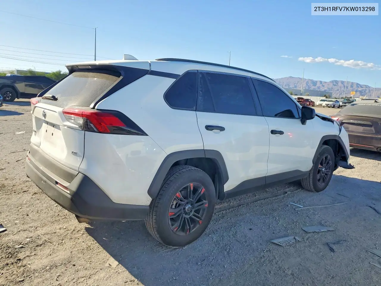 2019 TOYOTA RAV 4 VIN 2T3H1RFV7KW013298 — фото 3