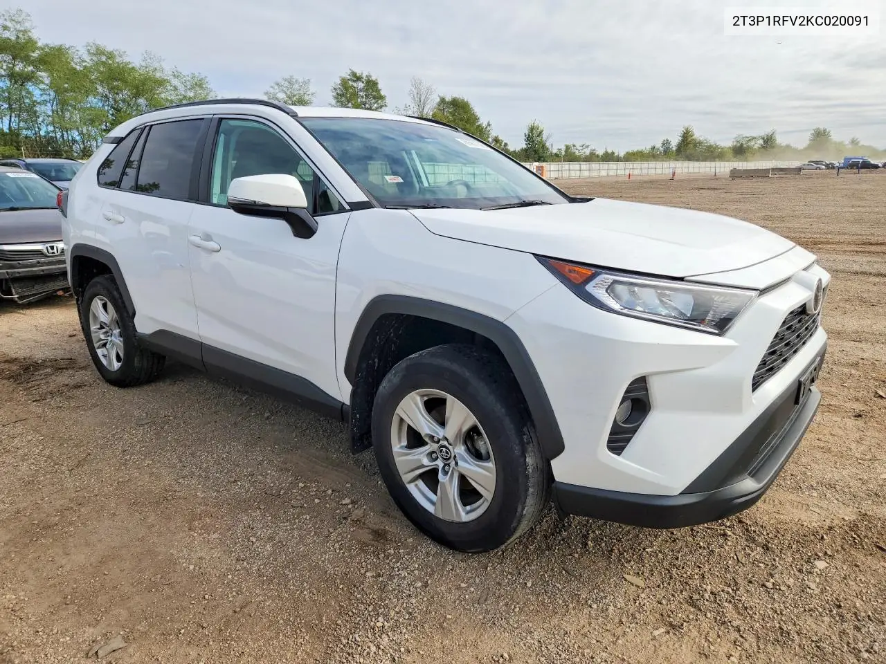 2019 TOYOTA RAV 4 VIN 2T3P1RFV2KC020091 — фото 4