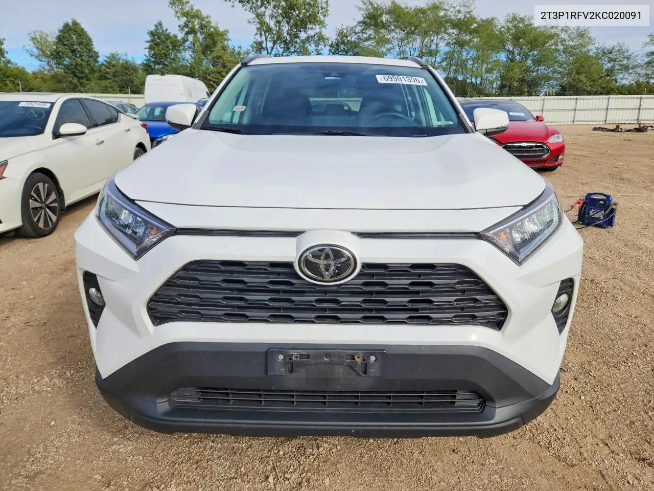 2019 TOYOTA RAV 4 VIN 2T3P1RFV2KC020091 — фото 5