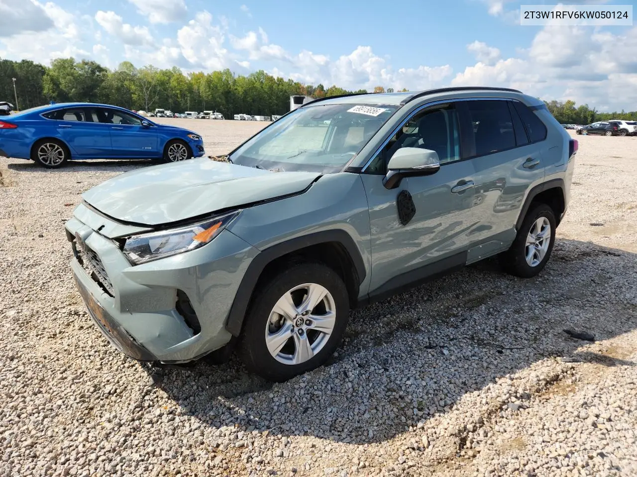 TOYOTA RAV 4 2019, VIN 2T3W1RFV6KW050124