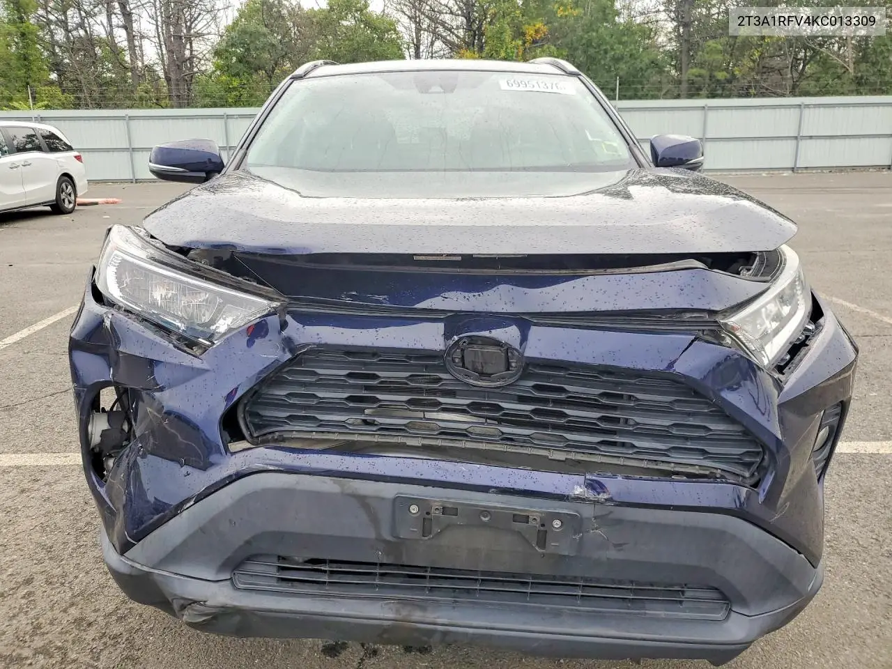 2019 TOYOTA RAV 4 VIN 2T3A1RFV4KC013309 — фото 5