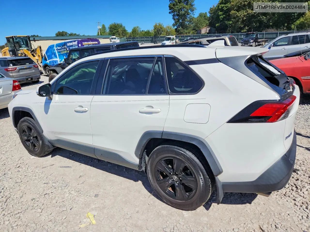 2019 TOYOTA RAV 4 VIN JTMP1RFV3KD024484 — фото 2