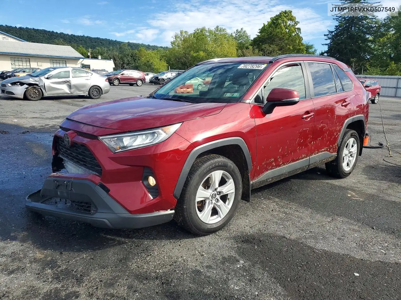 TOYOTA RAV 4 2019, VIN JTMP1RFVXKD507549
