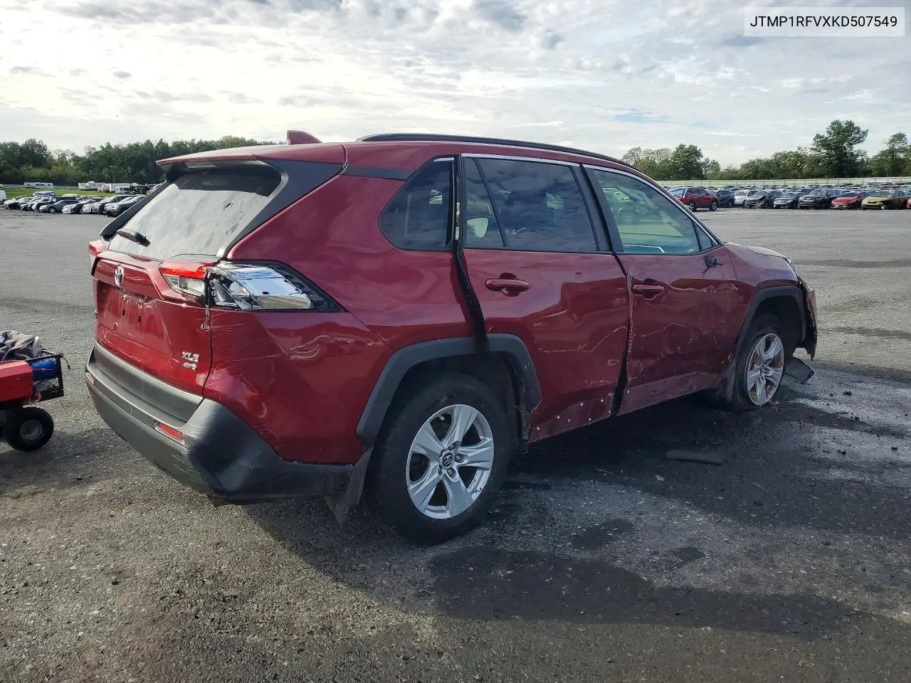 2019 TOYOTA RAV 4 VIN JTMP1RFVXKD507549 — фото 3
