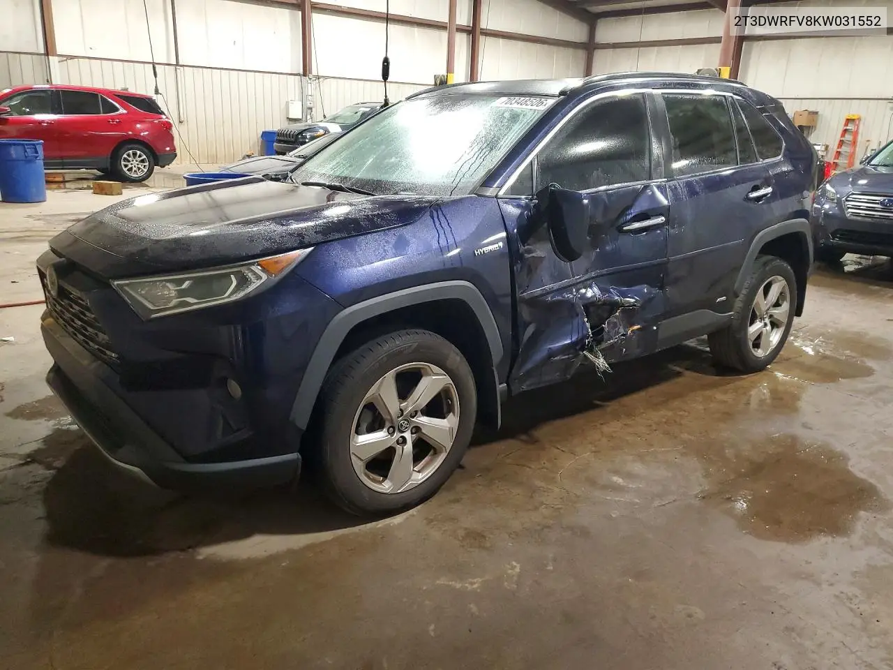 TOYOTA RAV 4 2019, VIN 2T3DWRFV8KW031552