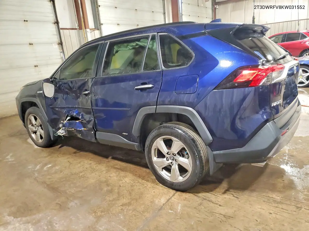 2019 TOYOTA RAV 4 VIN 2T3DWRFV8KW031552 — фото 2
