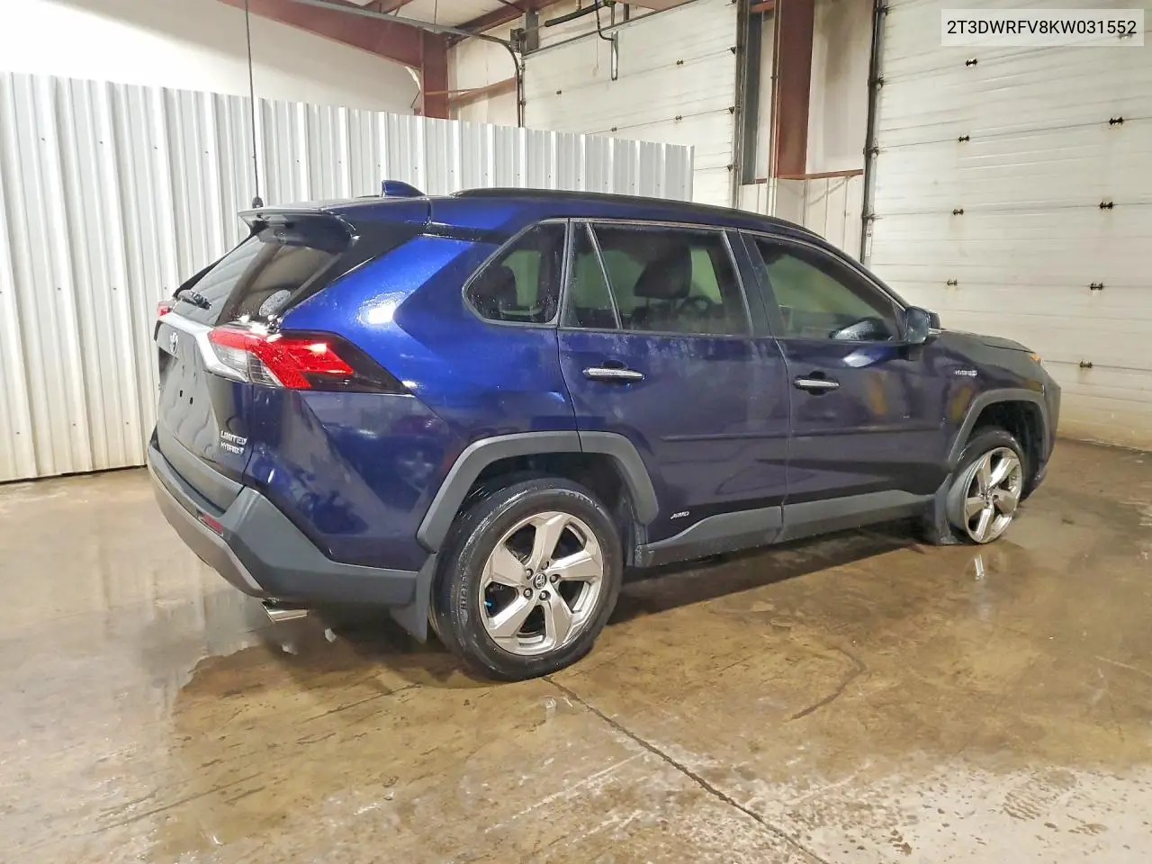 2019 TOYOTA RAV 4 VIN 2T3DWRFV8KW031552 — фото 3