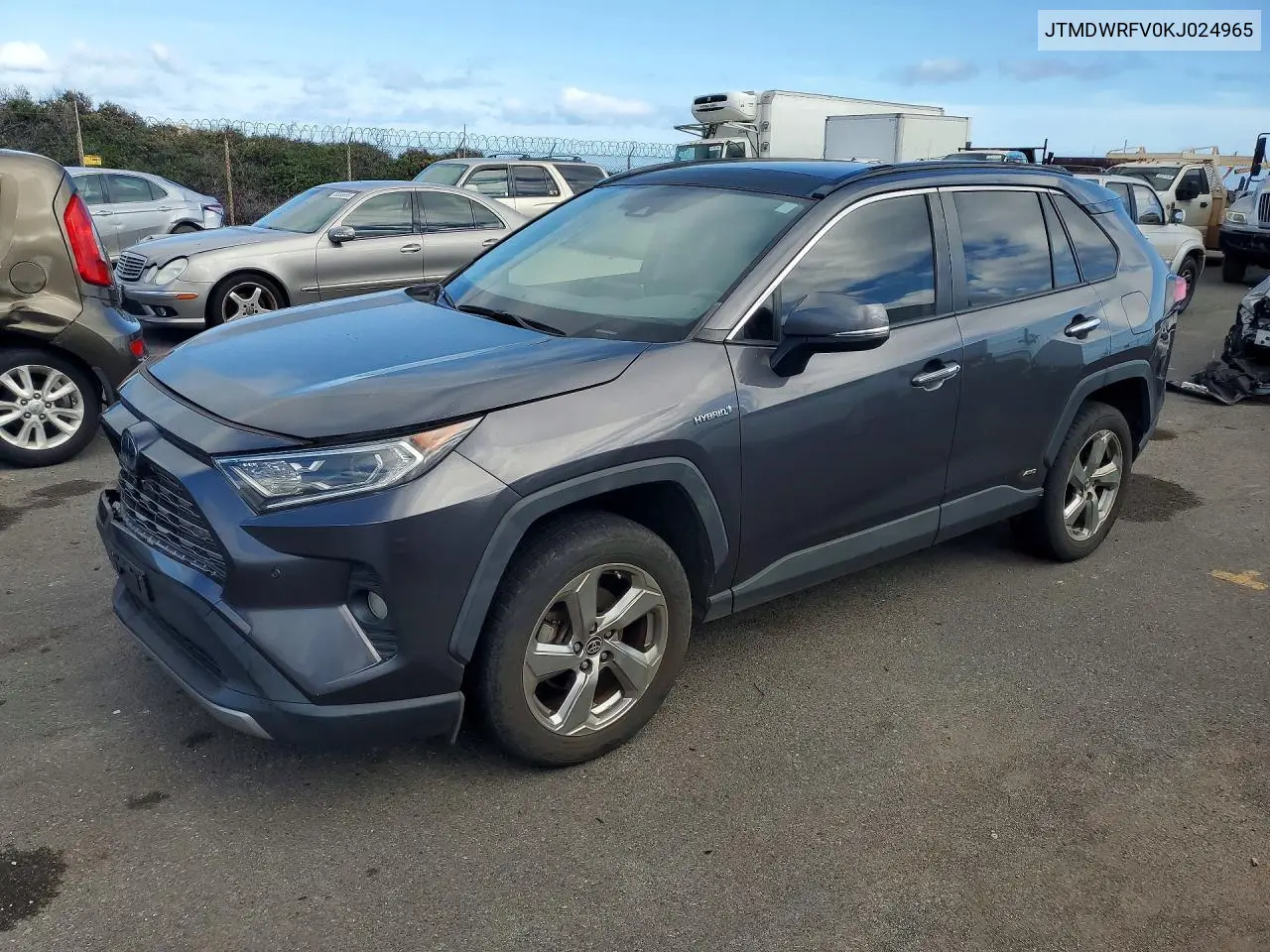 TOYOTA RAV 4 2019, VIN JTMDWRFV0KJ024965
