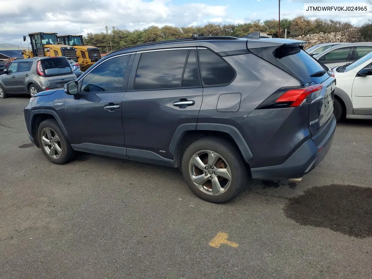 2019 TOYOTA RAV 4 VIN JTMDWRFV0KJ024965 — фото 2
