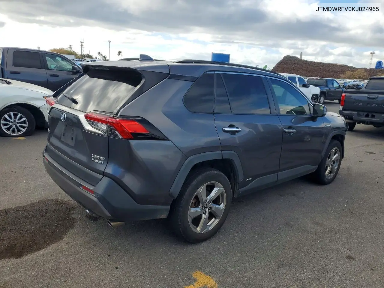2019 TOYOTA RAV 4 VIN JTMDWRFV0KJ024965 — фото 3