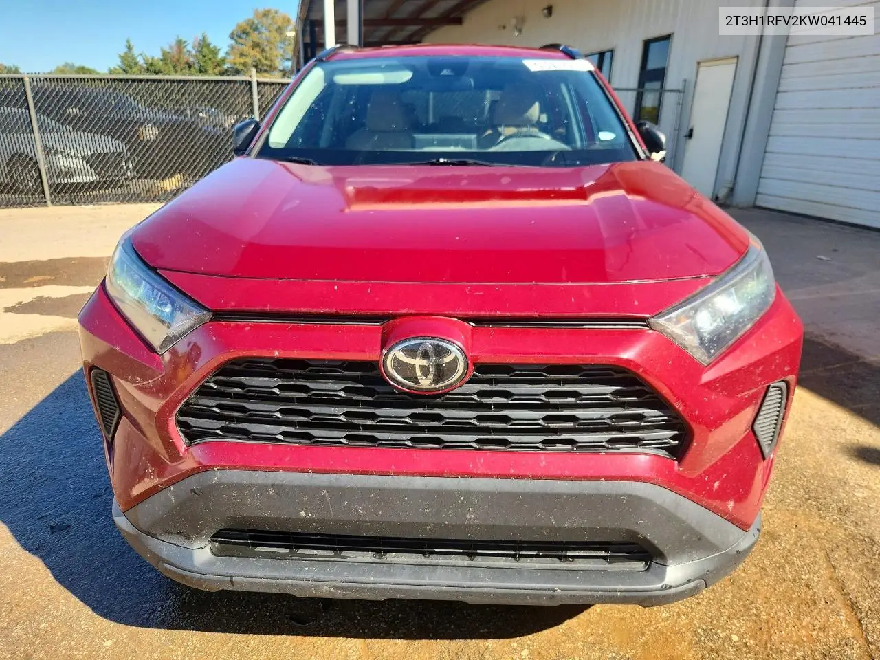 2019 TOYOTA RAV 4 VIN 2T3H1RFV2KW041445 — фото 5