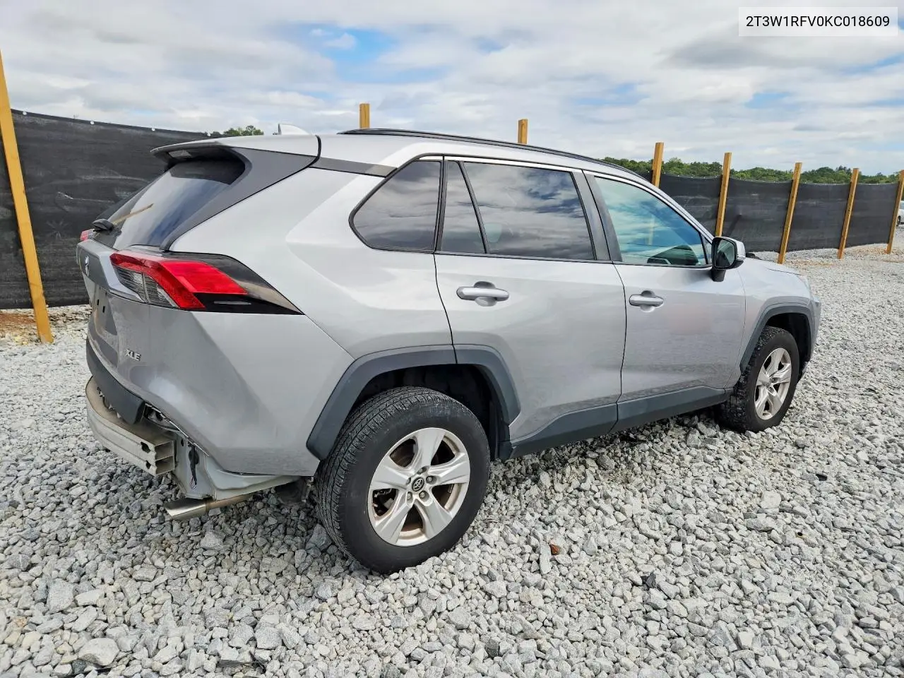 2019 TOYOTA RAV 4 VIN 2T3W1RFV0KC018609 — фото 3