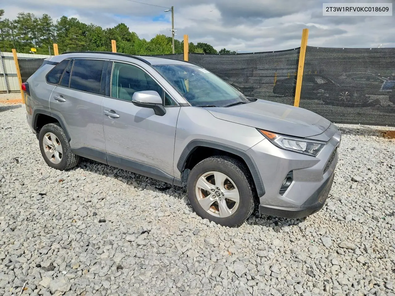 2019 TOYOTA RAV 4 VIN 2T3W1RFV0KC018609 — фото 4