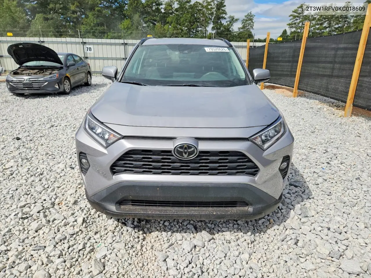 2019 TOYOTA RAV 4 VIN 2T3W1RFV0KC018609 — фото 5