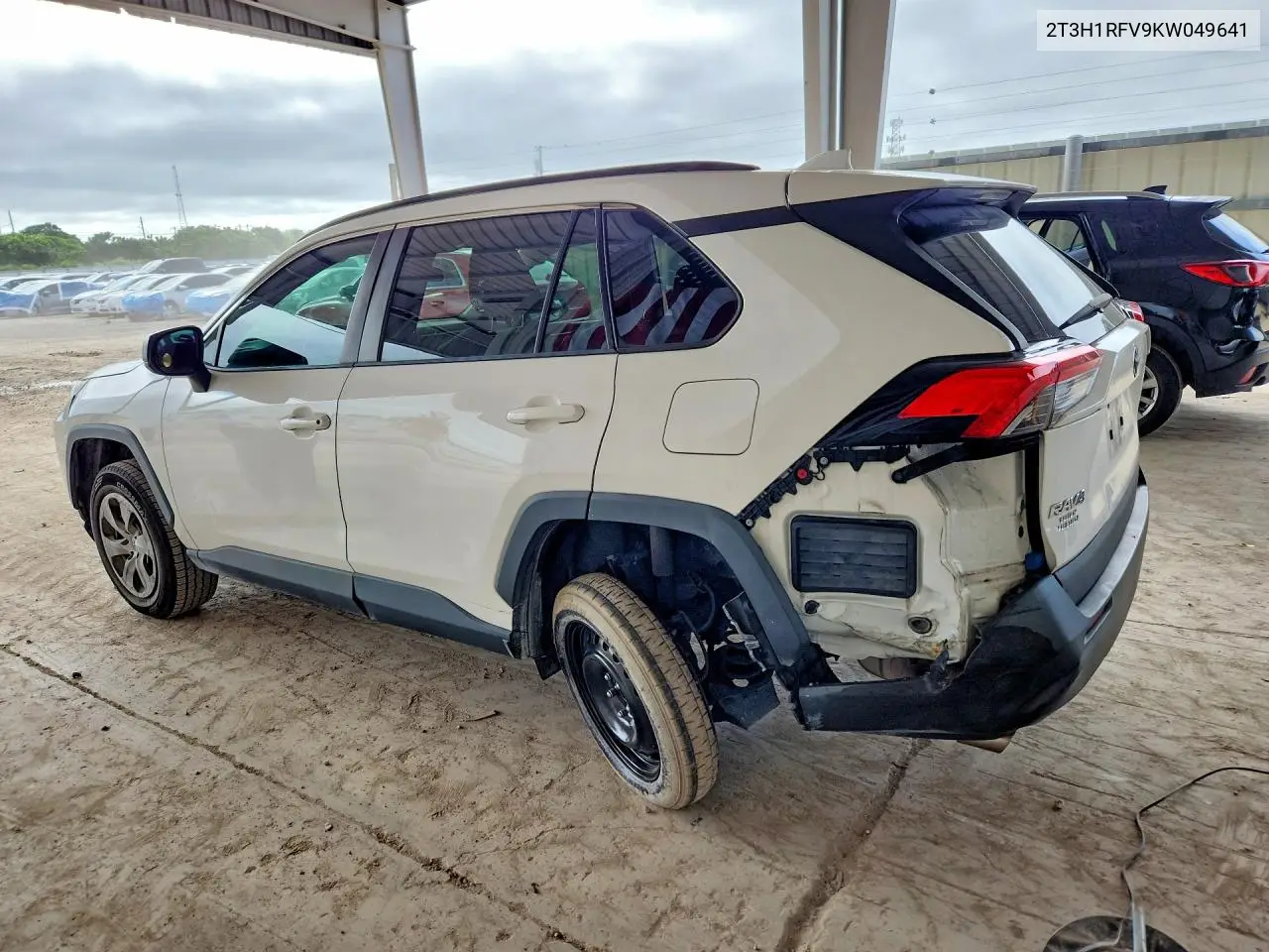 2019 TOYOTA RAV 4 VIN 2T3H1RFV9KW049641 — фото 2