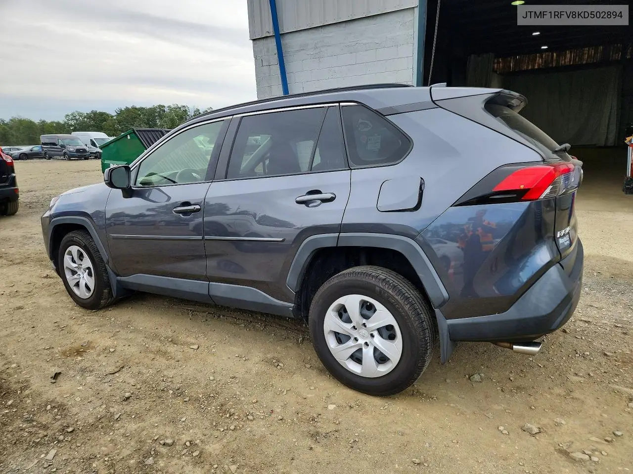 2019 TOYOTA RAV 4 VIN JTMF1RFV8KD502894 — фото 2