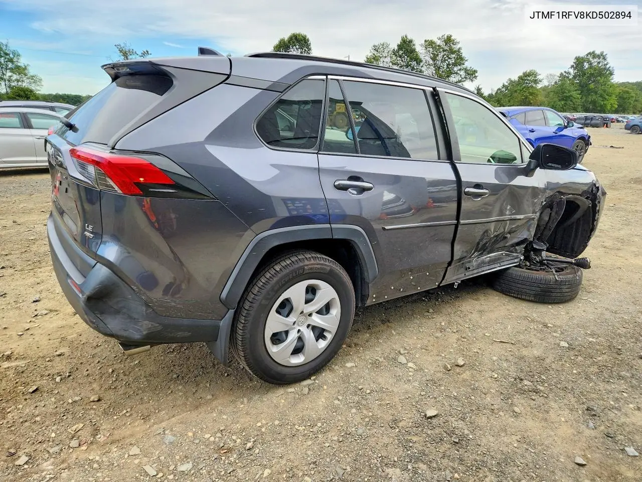 2019 TOYOTA RAV 4 VIN JTMF1RFV8KD502894 — фото 3