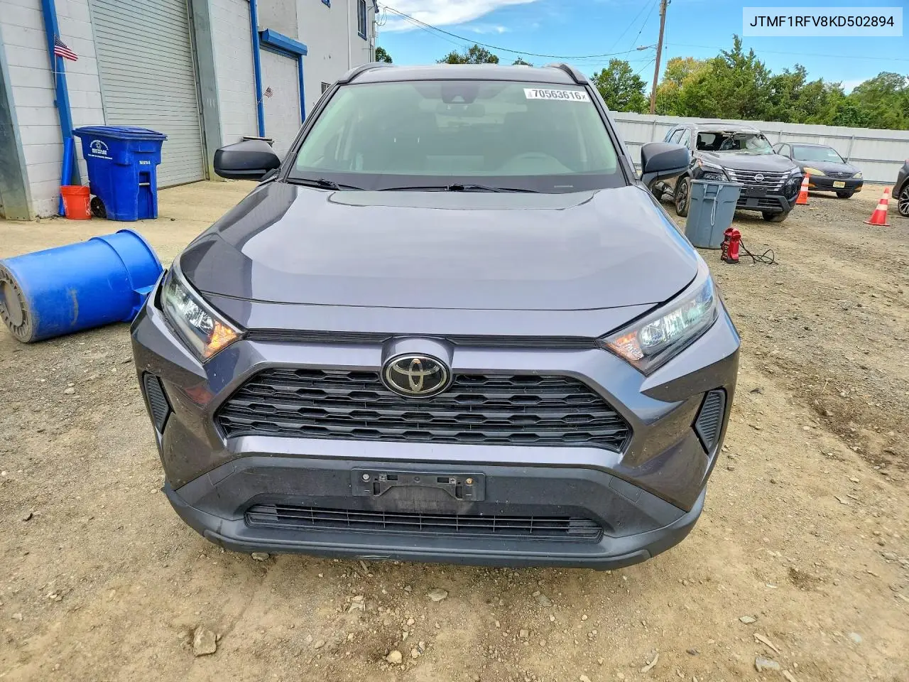 2019 TOYOTA RAV 4 VIN JTMF1RFV8KD502894 — фото 5
