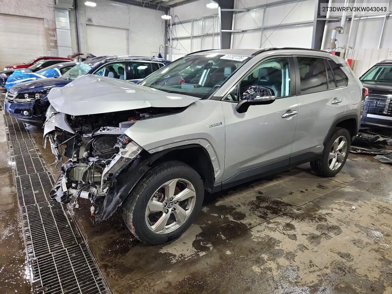 TOYOTA RAV 4 2019, VIN 2T3DWRFV3KW043043