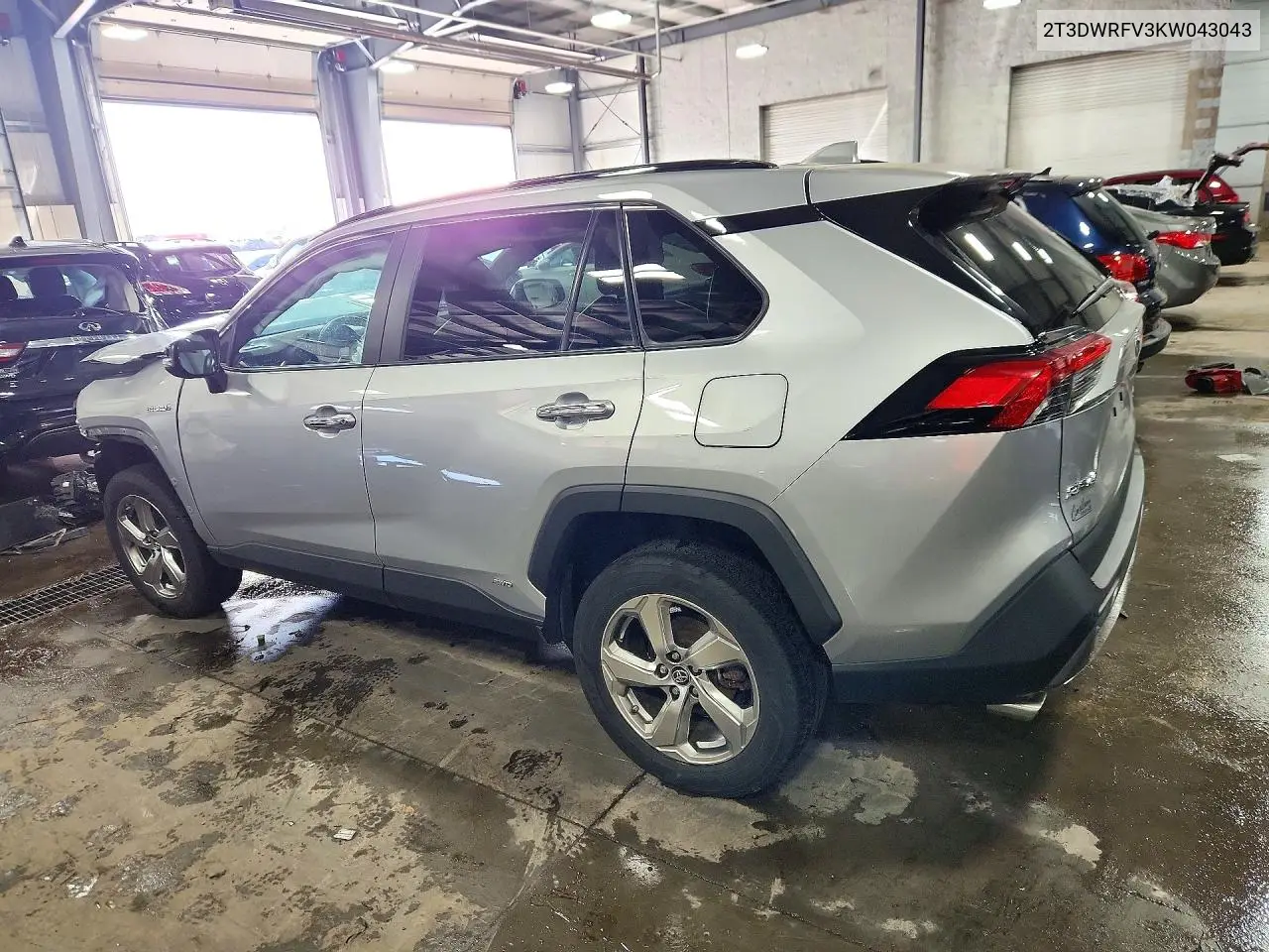 2019 TOYOTA RAV 4 VIN 2T3DWRFV3KW043043 — фото 2