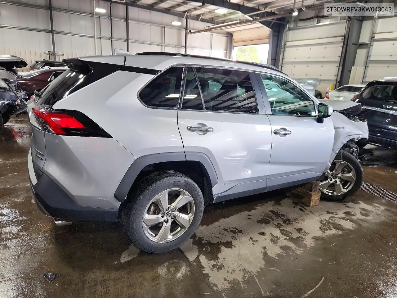 2019 TOYOTA RAV 4 VIN 2T3DWRFV3KW043043 — фото 3