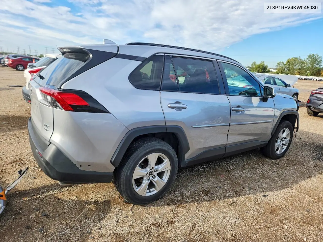 2019 TOYOTA RAV 4 VIN 2T3P1RFV4KW046030 — фото 3