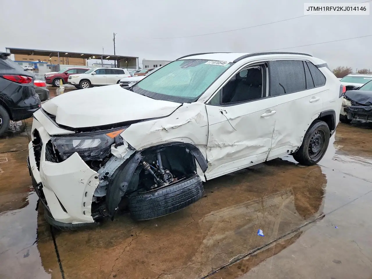 TOYOTA RAV 4 2019, VIN JTMH1RFV2KJ014146