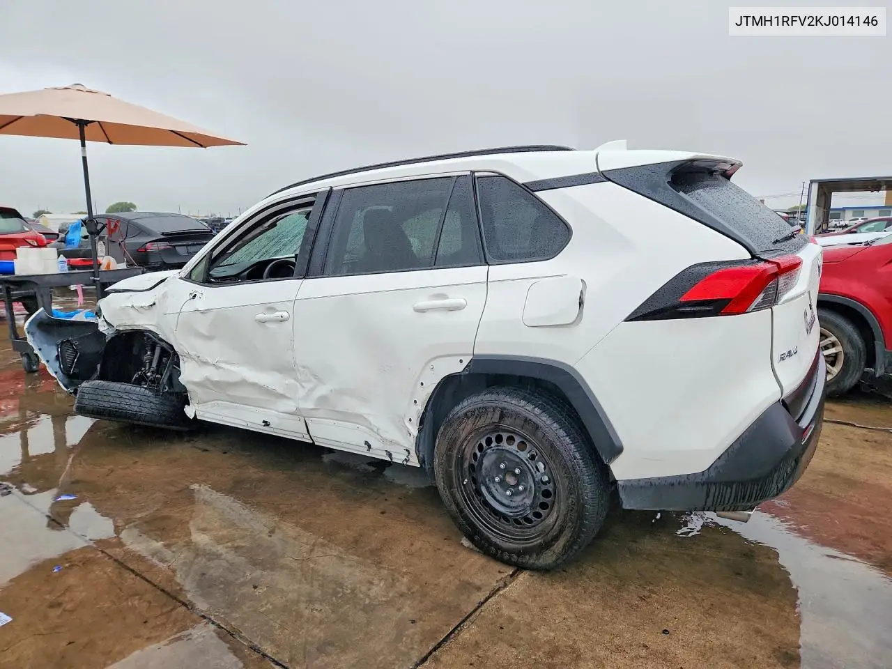 2019 TOYOTA RAV 4 VIN JTMH1RFV2KJ014146 — фото 2