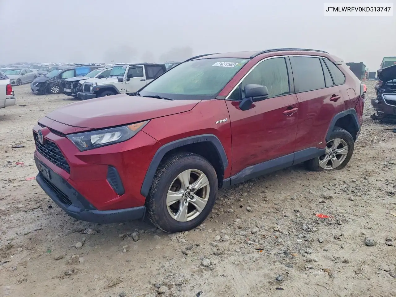TOYOTA RAV 4 2019, VIN JTMLWRFV0KD513747
