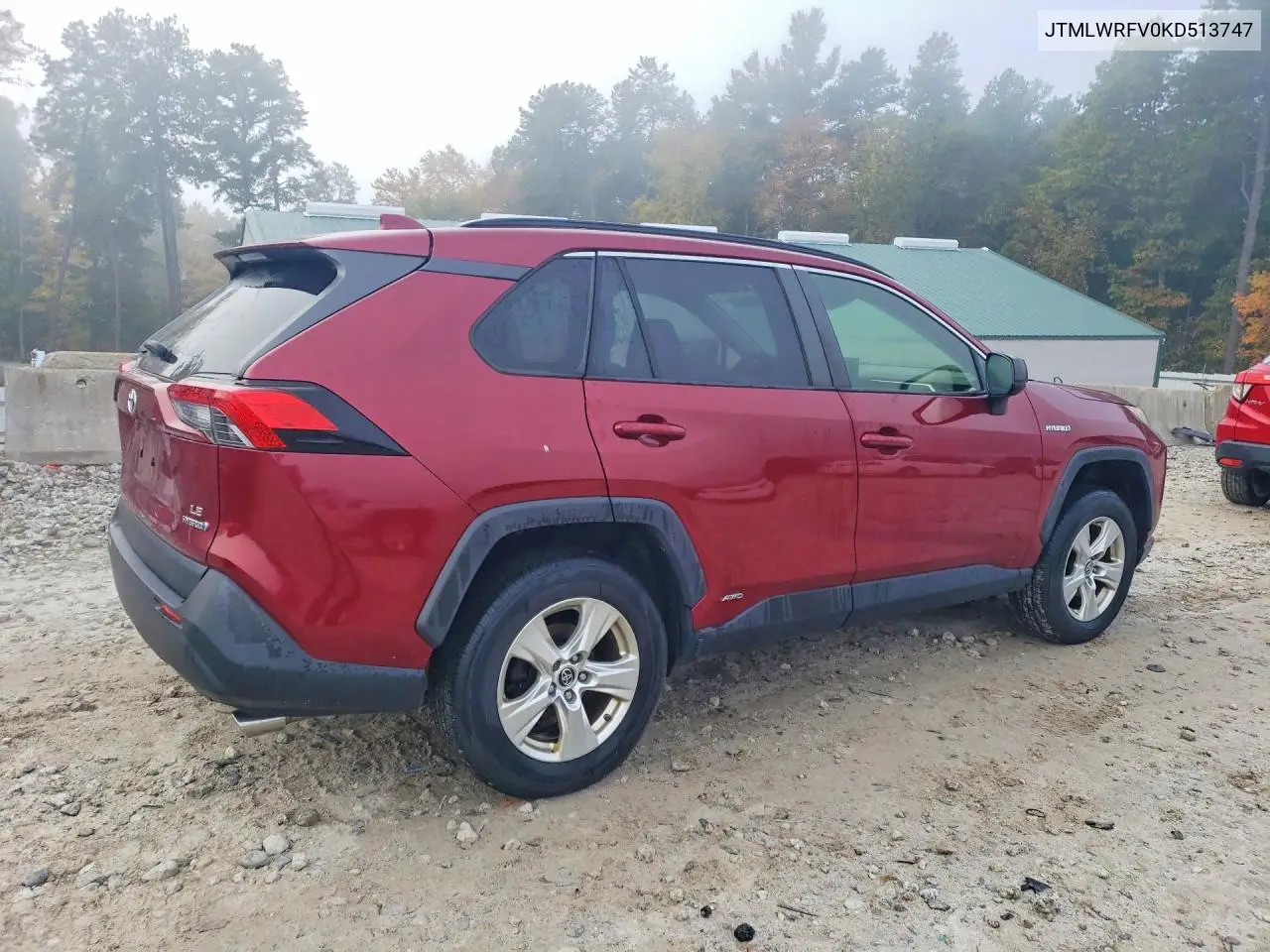 2019 TOYOTA RAV 4 VIN JTMLWRFV0KD513747 — фото 3
